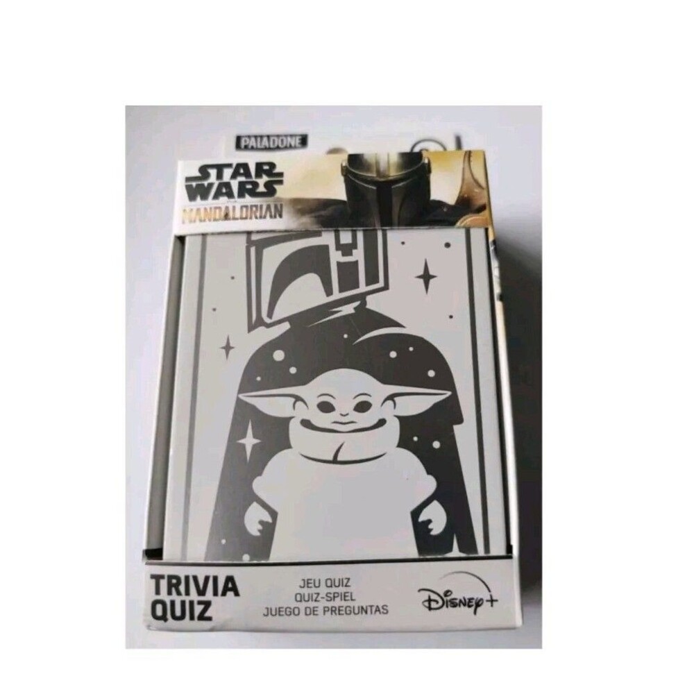 Disney Star Wars The Mandalorian Trivia Quiz Card Game & Collectible Tin - New!